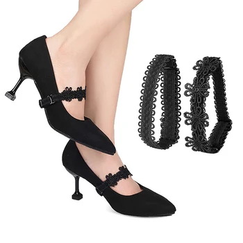 1 чифт Дамски обувки с Каишка На висок ток, Комплект Връзки, Свободни против хлъзгане, Колани, Дамски лейси обувки, Аксесоари За обувки на Едро