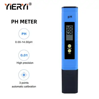 2018 yieryi Ново Записване е Актуализирана ph-02 Sanwony Нов Преносим LCD Цифров Измерител на PH Дръжка Тестер Аквариум Басейн Водата Вино Потокът на Урината