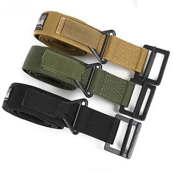 2019-Men-Tactical-Nylon-Military-Waist-Belt-with-Metal-Buckle-Adjustable-Heavy-Training-Belts-Hunting-Accessories