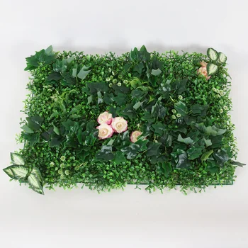 40x60 см Изкуствено Растение Имитация на Стена Пластмасов Тревата Тропически Листа Детелина, Листа от Папрат Домашно Сватбена Украса Цвете DIY 5 бр.