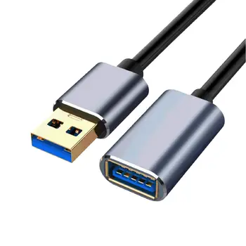 50/100/150 см USB 3.0 5 Gbit/с Високоскоростен Удлинительный Кабел за Предаване на Данни Кабел за Smart TV Кабели съвместим USB 2.0