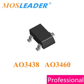 Mosleader AO3438 AO3460 SOT23 500 бр. N-канален 20 3A-Високо качество, както на оригинала