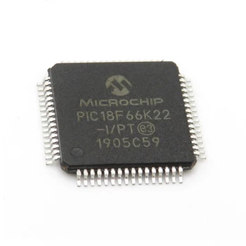 PIC18F66K22-I/PT SMD TQFP-64 PIC18F66K22 8-битов Микроконтролер MCU Нов Оригинален