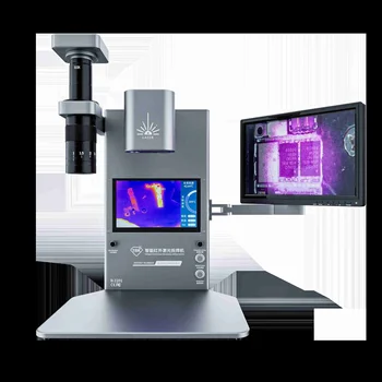TBK R-2201 Интелигентен Инфрачервен Лазер За Разпояване Заваръчен апарат за Диагностика на Повреди в Дънната платка Ремонт с HD Микроскоп