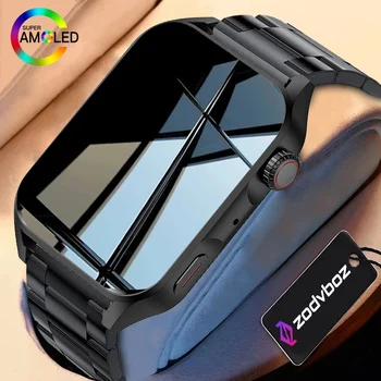 ZODVBOZ Спортни Смарт часовници За Мъже, които се показват винаги време, AMOLED, отговарящи На повикване, NFC-часовници, Водоустойчиви Умни часовници за Жени За Xiaomi