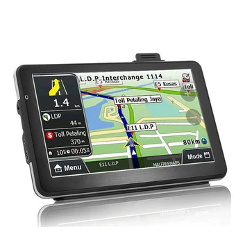 Автомобилна GPS Навигация7 Инча Четириядрен Процесор 256-8 GB Конвертиране на глас Автомобилна Gps Навигация Автомобили Доживотна Карта за Безплатен ъпгрейд