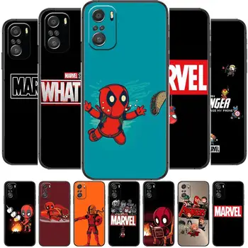 Дэдпул Marvel spiderman Калъф За телефон Xiaomi Redmi 11 lite 9C 8A 7A Pro 10T 5G Калъф Mi 10 Ultra Poco M3 X3 NFC 8 SE калъф