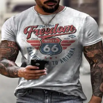 Ежедневни мъжки и дамски тениски с 3D-принтом, секси тениска с кръгло деколте, големи размери, градинска мода 2021, летни ризи с къс ръкав