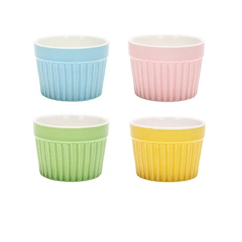 Керамична чаша за пудинг детска купа домашна пещ за печене на специална японска купа за печене десерти купа за яйца в няколко посуда