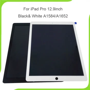 Нов Оригинален Таблет За iPad Pro 12,9 см LCD дисплей Събере със Сензорен панел A1652 A1584 Черен, Бял Цвят ML0F2LL EMC2827