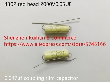 Оригинален нов 100% 430 P червена корона 2000V0.05 icf 0,047 icf свързване на филма кондензатор (Индуктор)