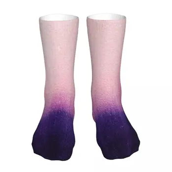 РАЗМИВАНЕТО на Бездната Градиентный Цвят на Цветни Чорапи Чорапи Мъжки и Женски Полиестер Чорапи Адаптивни Хип-Хоп