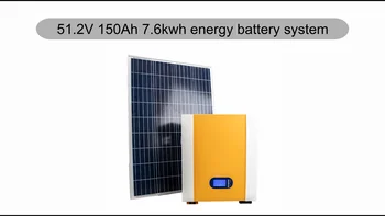 Свободностояща /хибридни аккумуляторное съхранение на енергия с мощност 5 кВт/10 кВт/ч За битови приложения, автономна хибридна слънчева ветроэнергетическая система с капацитет 5 kw