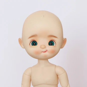 Смола Главата на Куклата OB11 с Грим DIY Красива Кукла за Подарък За Момичета