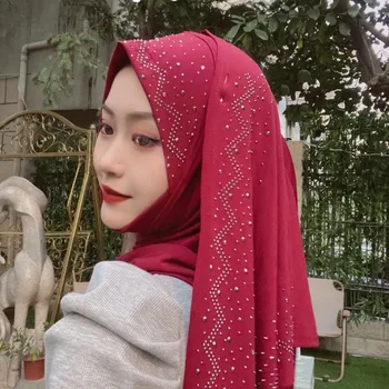Малайзия Мода Мюсюлмански Мигновени Hijabs Лесно И Удобно За Носене