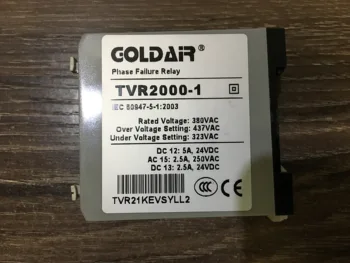 нов оригинален трифазни захранване tvr2000-1 goldair relay подмяна на реле TVR-3812