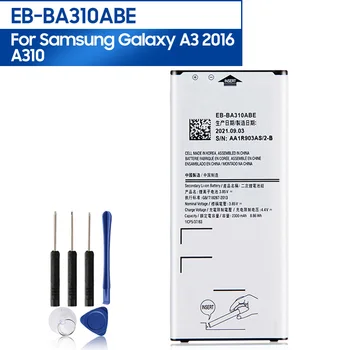 Преносимото батерия EB-BA310ABE За Samsung GALAXY A3 2016Edition A310 A5310A EB-BA310ABA Взаимозаменяеми Батерия за телефона 2300 mah